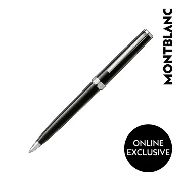 MONTBLANC-PIX Black Ballpoint Pen 114797