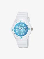 [ประกันร้าน] CASIO นาฬิกาข้อมือผู้หญิง รุ่น LRW-200H-2C Casio Standard Blue Dial White