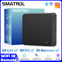 Tuya สมาร์ท WiFi RF IR รีโมทคอนโทรลสำหรับแอร์ทีวีม่านชัตเตอร์ Alexa Google Home 30xalice Tmall Genie Match กับ Gateway