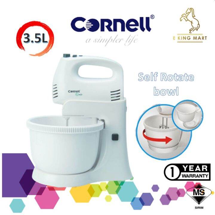 Cornell 3.5L 5 Speed + Turbo Function Stand Mixer CSMS8008HP Hand