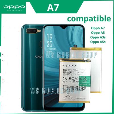 แบตโทรศัพท์มือถือออปโป้ A3S /A5S /A7/A12/A31 Realme3 Batterry Oppo แบต A3S/A5S/A7/A12⭐ประกัน 6 เดือน ✔แถมชุดไขควง.