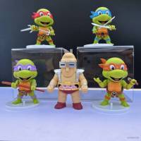 Eul ฟิกเกอร์ TMNT Teenage Mutant Ninja Turtles Raphael Donatello Da Vinci Mikey ของเล่นสําหรับเด็ก 5 ชิ้น