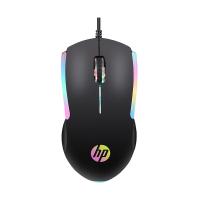 เมาส์มีสาย มีไฟ USB MOUSE HP (M160) BLACK