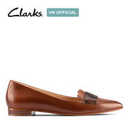 Giày Đế Bằng Da Nữ Clarks - Laina15 Loafer