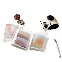 Transparent Holds 40/80 Pockets Photos Instax Album for Mini Instax Name Card 3 inch/5 inch Photo Movie Ticket Collection Book