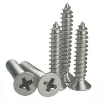 M1 M1.2 M1.4 M1.7 M2 Stainless Screws Steel Standoff Phillips Countersunk Head Self-tapping Wood Small laptop Micro Screw Set Nails Screws  Fasteners