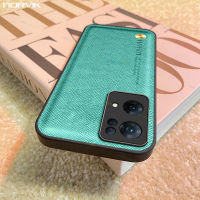 NORVIK เคสโทรศัพท์หนังผ้าสีฟ้าสดใสสำหรับ OPPO Reno 10 8T 8 8Z 7 7Z 6 A98 A78 A58 A17 A57 A77S A77 A96 A76 Pro Plus 4G 5G ซิลิโคนนิ่มเลนส์เต็มเคสกันกระแทก n14-1คลุม