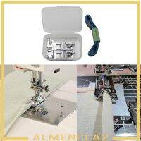 [ALMENCLA2] 3Pcs Sewing Machine Rolled Hem Foot Low Shank Fit Most of Sewing Machine 346mm