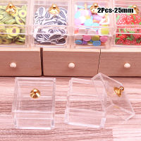 【Youer】 2pcs dollhouse Miniature Candy BOX ขนมเค้กกล่องเก็บของรุ่น Home Decor Toy