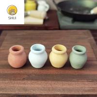 SHUI70300 ของเล่นขายของ โถหู DIY เดสก์ท็อป แกล้งเล่นของเล่น แจกันดอกไม้ งานฝีมือแบบจำลอง สำหรับ1:12จิ๋ว อุปกรณ์ตุ๊กตา 1:12จิ๋วตุ๊กตา แจกันดอกไม้จำลอง ตกแต่งบ้านตุ๊กตา