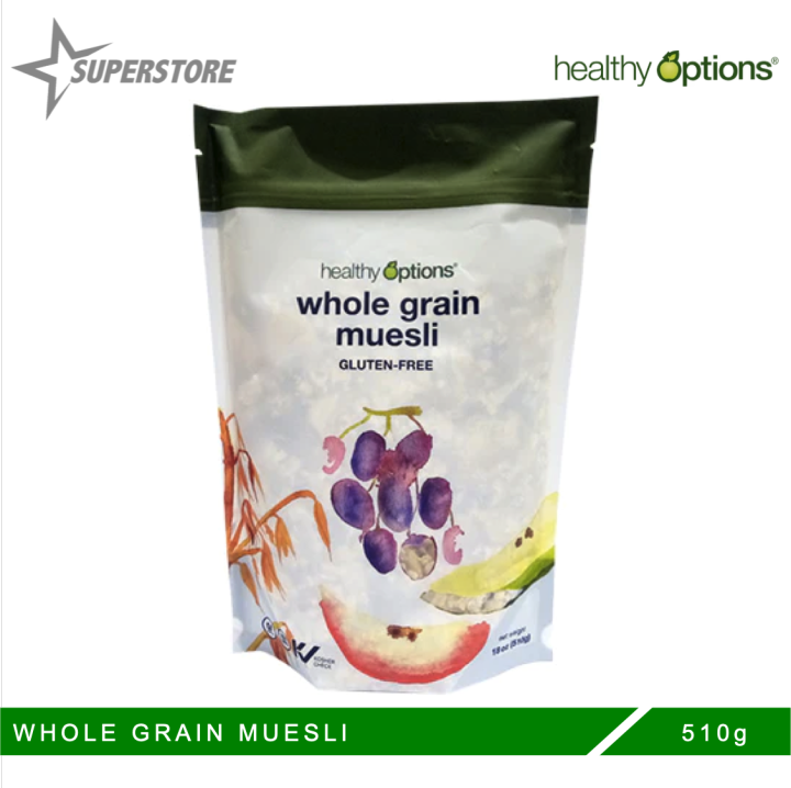 Healthy Options Whole Grain Muesli 510g Lazada PH
