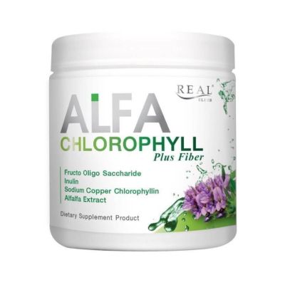 Real Elixir Alfa Chlorophyll Plus 100กรัม x 1กระปุก เรียล อิลิคเซอร์ อัลฟ่า คลอโรฟิลล์ ปริมาณ 100 กรัม