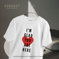 เสื้อยืดลาย  you are here | sherbetteeshop