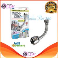 LOV Turbo Flex 360 หัวต่อก๊อกน้ำ เพิ่มแรงดันน้ำและปรับงอได้（No Package）