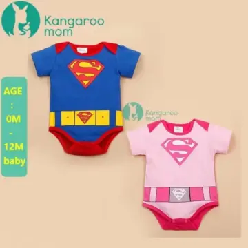 Superman baby hot sale sleepsuit