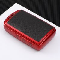 ♨ Fashion Style Leather Texture TPU Auto Key Case For Mazda 3 Alexa CX4 CX5 CX8 2019 2020 Holder Shell Remote Cover Car Styling