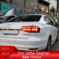 ไฟรถยนต์สำหรับ Jetta Sagitar 2015-2018 LED ไฮไลท์อัปเกรดชุดไฟท้ายอัตโนมัติไฟสัญญาณแบบไดนามิกอุปกรณ์เสริมขายดี