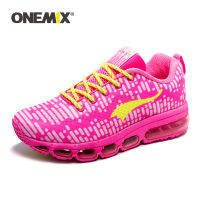 Onemix Original Design Women Running Shoes Female Cushion Sneakers Bright Colorful Non-slip Breathable Comfortable Walking Shoes