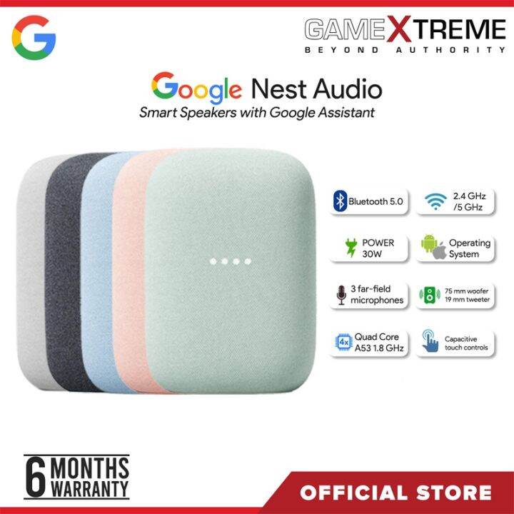 Google Nest Audio Smart Speakers with Google Assistant Lazada PH