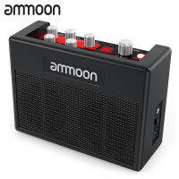 [ammoon]【HOT SALE】pockamp เครื่องขยายเสียงกีต้าร์แบบพกพาแอมป์ 5 วัตต์ในตัวหลายผล 80 กลองจังหวะสนับสนุนจูนเนอร์แตะจังหวะฟังก์ชั่นสหภาพยุโรปเสียบ