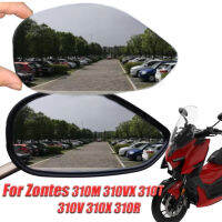 Cermin Cembung Motosikal Kanta Penglihatan Besar Meningkatcermin Sisi Spion untuk Zontes 310 M M310 310VX 310T ZT310 310R 310 M VX