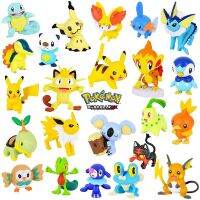 โมเดลการ์ตูน Pikachu Charizard Lucario ภาพอนิเมะ3-8CM,หุ่นฟิกเกอร์แอคชั่นของขวัญตุ๊กตาต่อสู้ Pocket Monster เด็ก