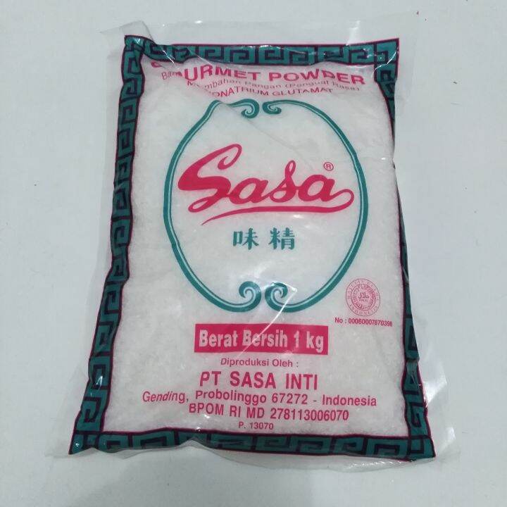 Sasa Micin / Vetsin / Gourmet Powder / Penyedap Rasa / MSG 1kg | Lazada ...