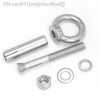 1Pcs M6 M8 M10 Anti-loose 304 Stainless Steel Sheep Eye Pull Screw Belt Expansion Screws Hanging Swing Hook