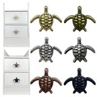 ﹍☋♨ Turtle Shape Cabinet Knobs Handles For Cabinets Drawers Pulls Knob Gold Dresser Cupboard Knob Plant Animal Furniture Door Handle