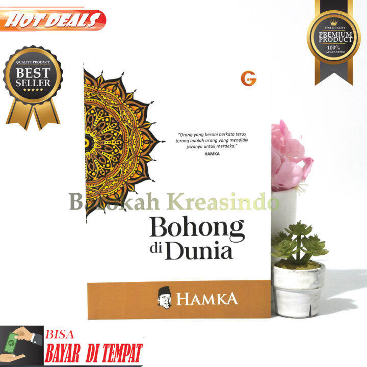 Buku Buya Hamka Bohong Di Dunia - Gema Insani, Buku Motivasi Hidup ...