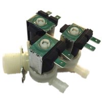 3/4Thread 12mm Connector Inlet Tee with Pressure Normally Closed Plastic Solenoid Valve Kitchen Waste Electrical Solenoid Valve Valves