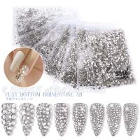 hotx【DT】 ss3-ss8 1440pcs FlatBack Rhinestones Diamonds 3d Charms Shoes and Dancing Decorations