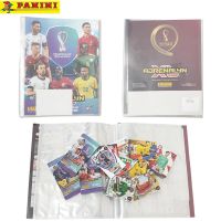 2022 Panini กล่องการ์ดดวงดาวฟุตบอลคอลเลกชันดาวฟุตบอลเวิลด์คัพกาตาร์แฟลช Cristiano Ronaldo หนังสืออัลบั้มบัตรสะสม