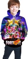 Safiodi Youth Battle Royale Hoodies 3D Printed Game Sweatshirt Pullover for Kids Boys Girls