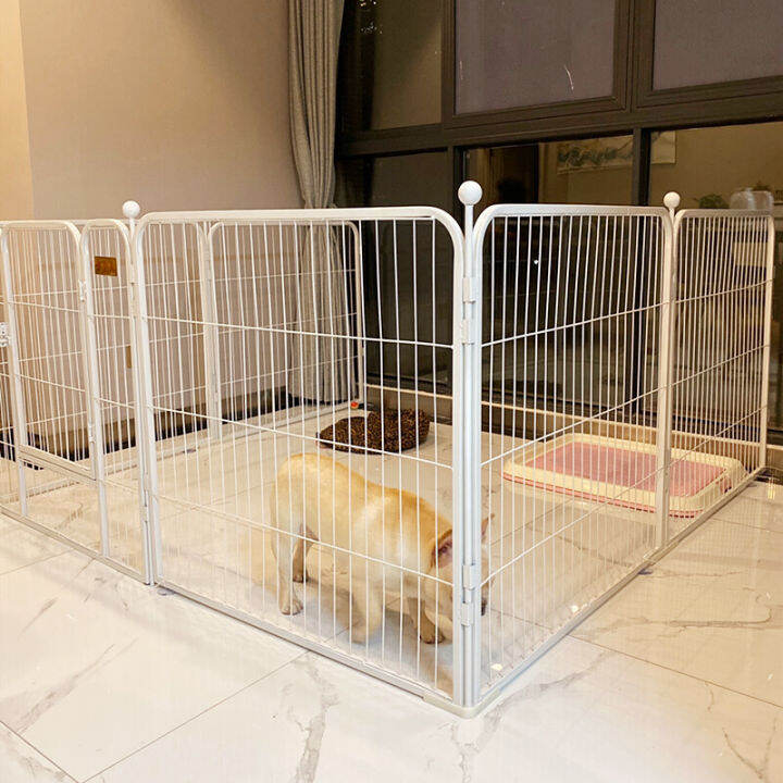 Dog cage fence type small dog indoor with toilet separation kennel dog