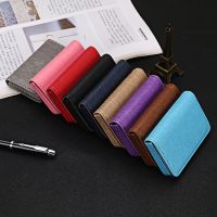 Han edition cardfile card case leather men hooking fashion new business office stationery gift --A0509