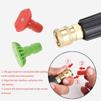 hot【DT】 Car Accessories Spray Nozzle Pressure Washer And Lithium Battery Gun 1/4 Connection