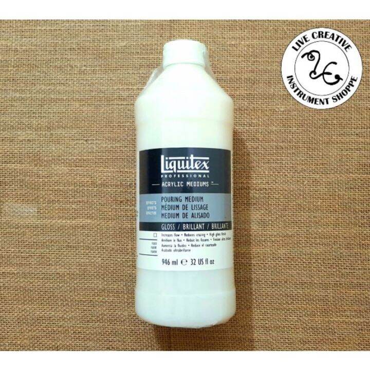 LIQUITEX Pouring Medium Fluid Mediums ( 946ml ) Lazada