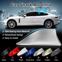 【cw】Universal Car Shark Fin Antenna Car Radio Aerials FMAM Signal Aerial Car Styling Car Roof Decoration Sticker Base