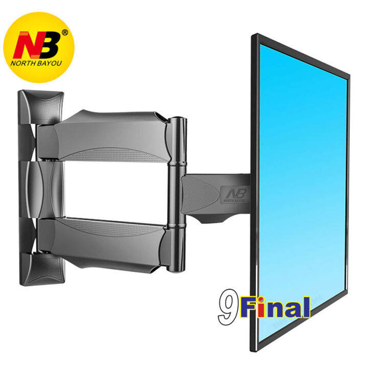 north-bayou-ขาแขวนทีวี-ติดผนัง-พร้อมระบบซ่อนสายไฟ-wall-tv-mount-32-55-full-motion-flat-panel-led-lcd-tv-monitor-holder