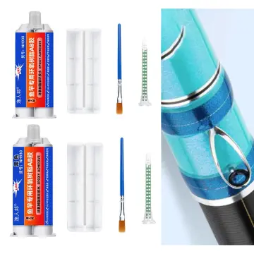 2Pcs 10ml Epoxy Resin AB Glue For Adhesive DIY Fishing Rod Repair
