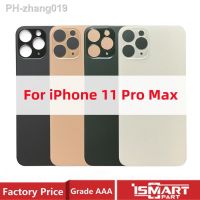 Big Hole Back Glass For iPhone 11 Pro Max Battery Cover Rear Door Housing