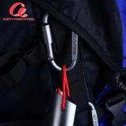 New Arrival 6x Backpack Carabiner Keychain Outdoor Camping Aluminum Alloy D