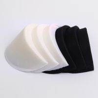 4Pairs 14.5x9cm Thick:2cm Clothing Accessories black and white Shirt Sponge Shoulder Pads Cloth Encryption Pads