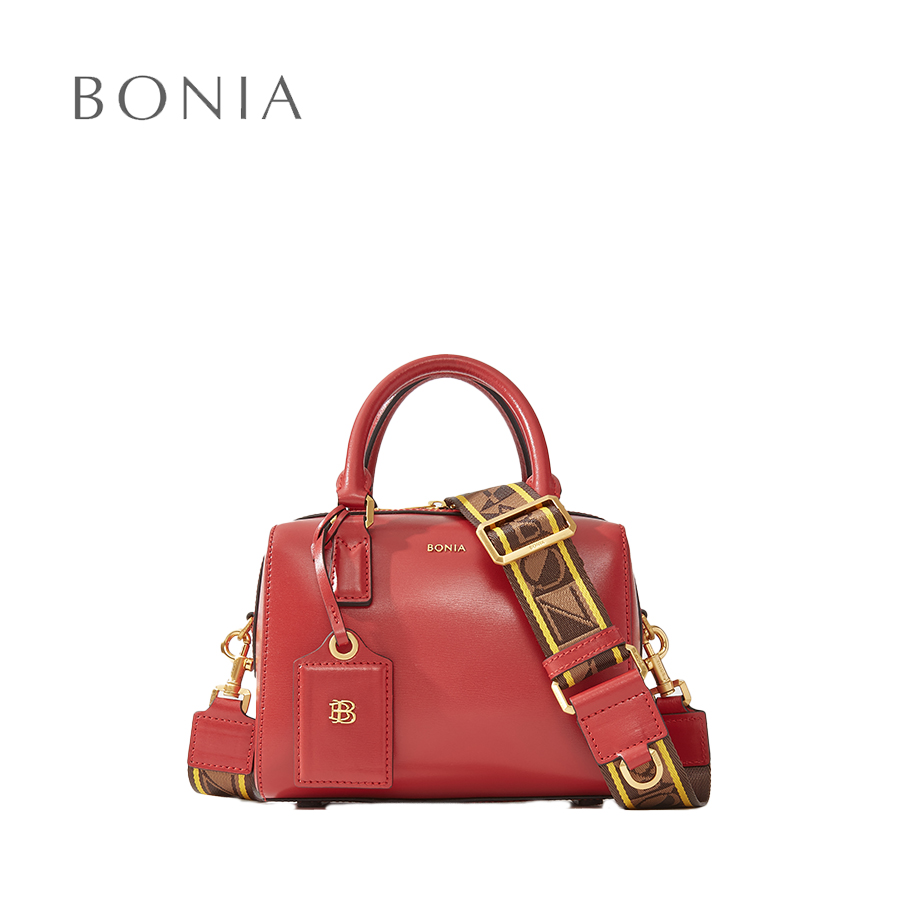 Bonia Elle Satchel Women's Bag with Adjustable Strap 860369-001-04-08-42-85