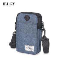 IELGY Men S Outdoor Storage Travel Running Messenger กระเป๋าโทรศัพท์มือถือ