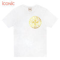 iCONiC GOLD FLEX T-SHIRT #4682 เสื้อยืด พิมพ์ลาย สีทอง กังหัน มงคล แวววาว ด้วย เทคนิคพิเศษ เสื้อยืดผู้หญิง เสื้อยืดผู้ชาย เสื้อยืดแฟชั่น