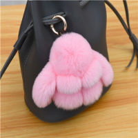 Rex Rabbit Fur Jonstew Schoolbag Pendant Doll Cute Bunny Backpack Pendant Bag Hanging Plush Doll