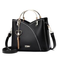 High class bag, womens new fashion handbag, versatile, popular, large capacity and fashionable one shoulder slanting bag