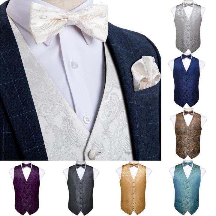 ÁO VEST NAM MÀU XANH NAVY CAO CẤP 606 - CAVINO